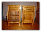 Bed side cabinets